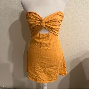 Fortunate One Love Within Dress Orange